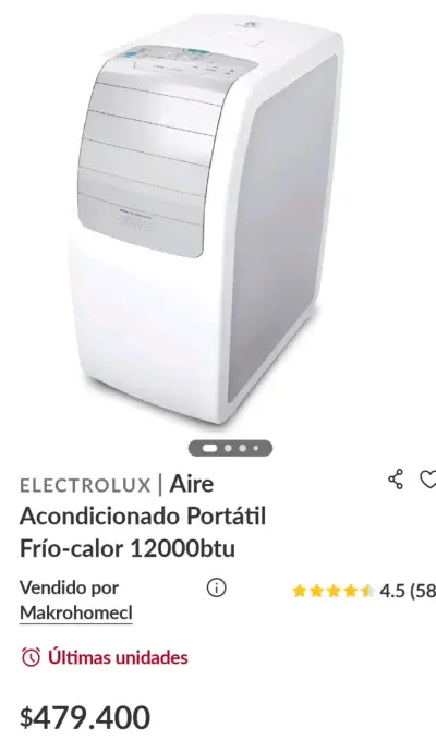 Aire acondicionado portátil - miniatura 3
