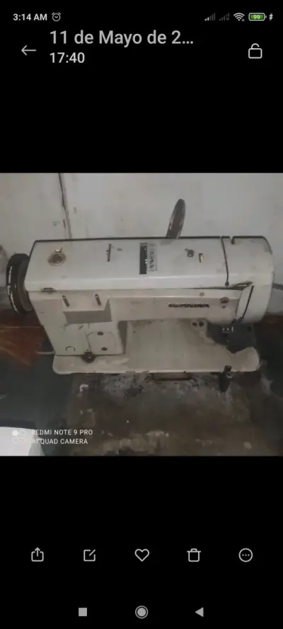 Máquina de coser Bernina industrial - miniatura 1