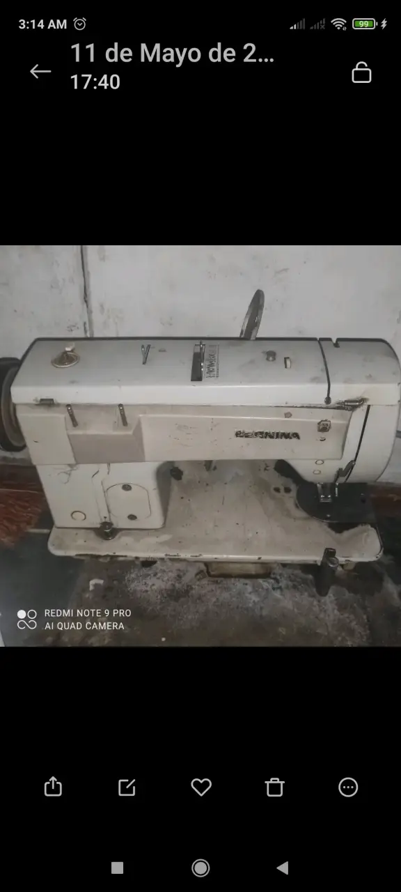 Máquina de coser Bernina industrial - 2