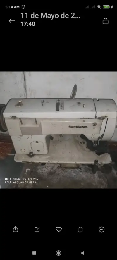 Máquina de coser Bernina industrial - miniatura 2