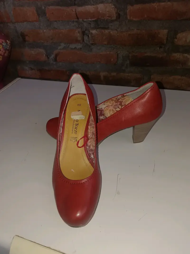 Botines de cuero azul oscuro - 2