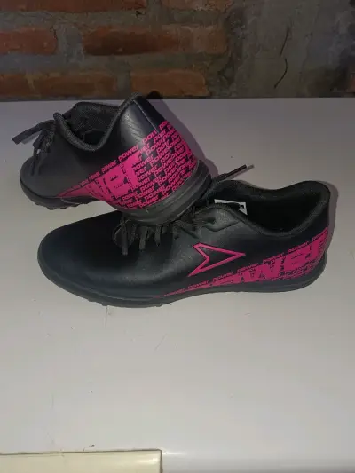 Botines de cuero azul oscuro - miniatura 3