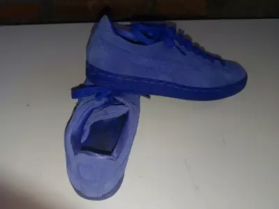 Botines de cuero azul oscuro - miniatura 4