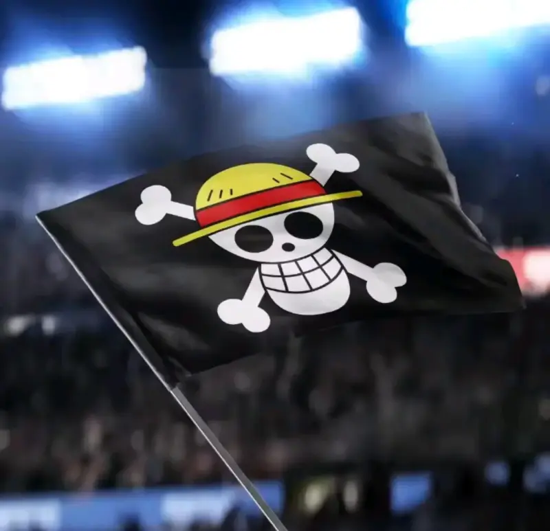 Figura de One Piece (Bandera Sombrero de Paja) - 1