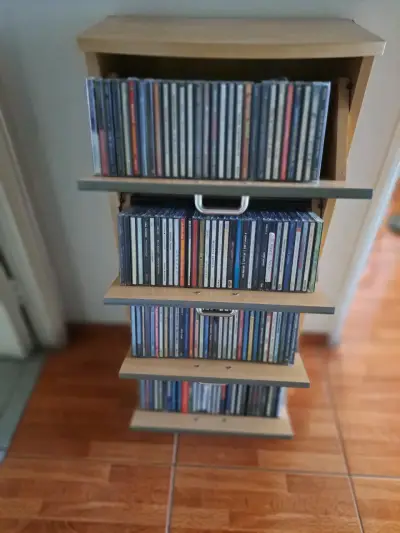 Mueble para CDs en madera - miniatura 1
