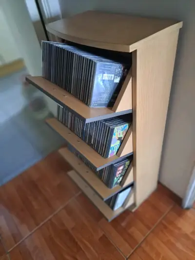 Mueble para CDs en madera - miniatura 2