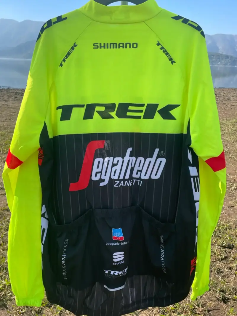 Maillot ciclismo Trek amarillo y negro - 2