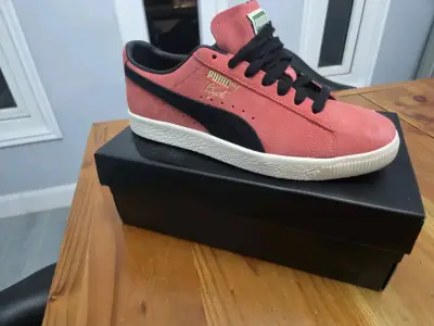 Zapatillas rojas Puma Clyde og - miniatura 1