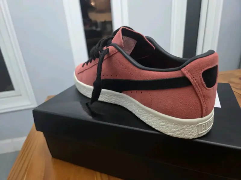 Zapatillas rojas Puma Clyde og - 4