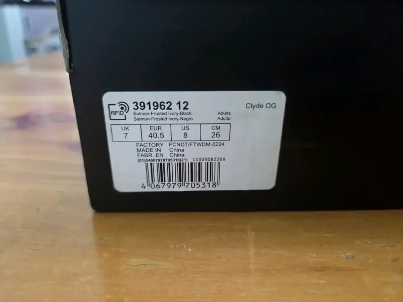 Zapatillas rojas Puma Clyde og - 5