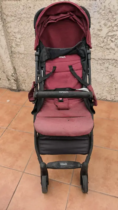 Coche de Paseo Infantil Rojo - miniatura 2