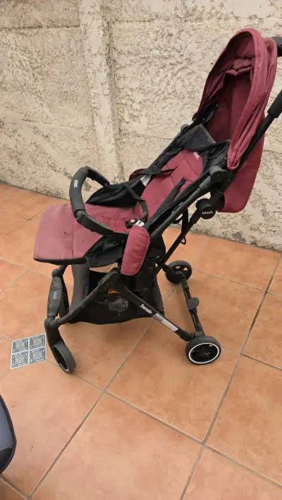 Coche de Paseo Infantil Rojo - miniatura 3