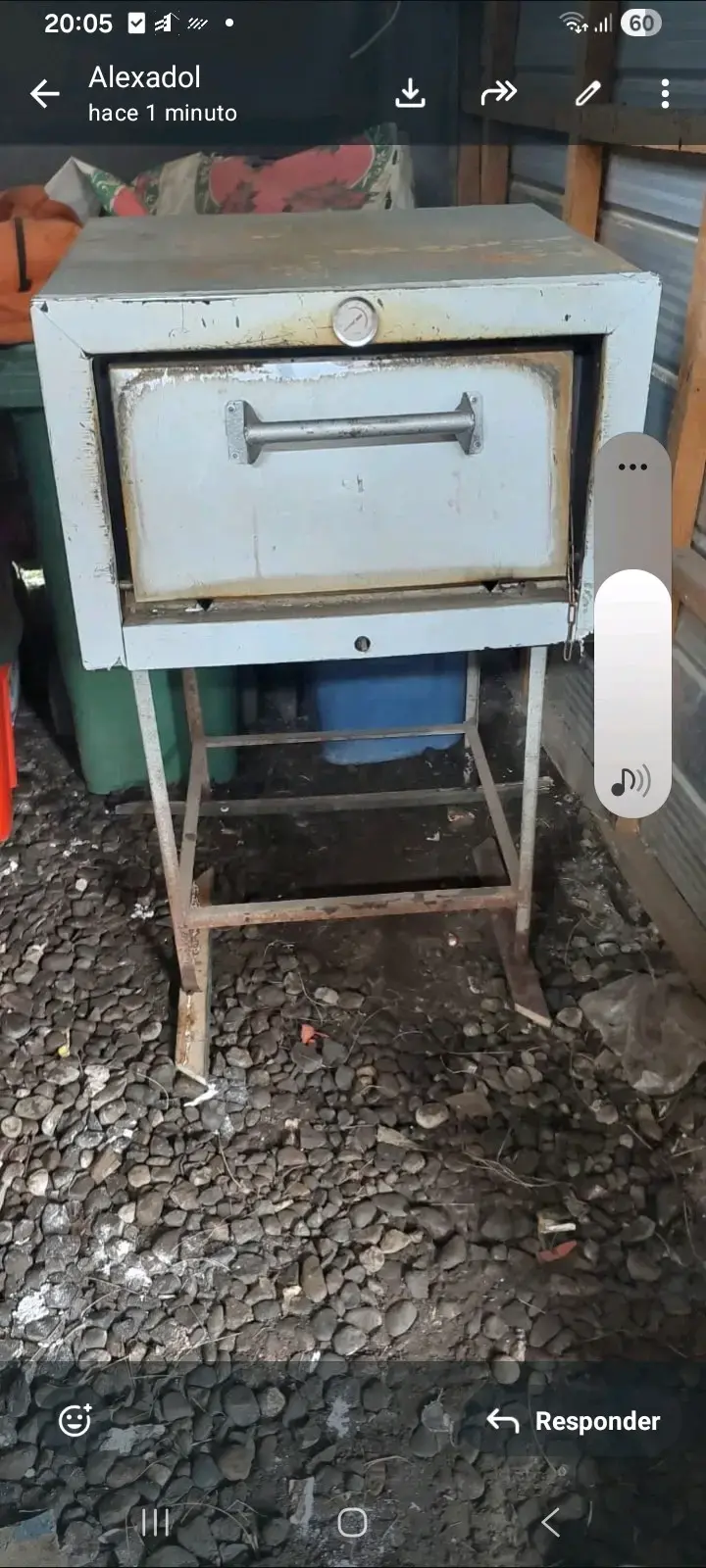 Parrilla a carbón con termómetro - 2
