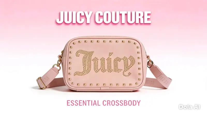 Cartera crossbody Juicy Couture rosada