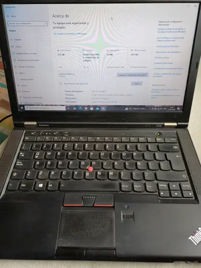 Notebook Lenovo ThinkPad usada - miniatura 2