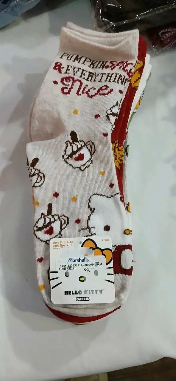 Calcetines Hello Kitty estampados