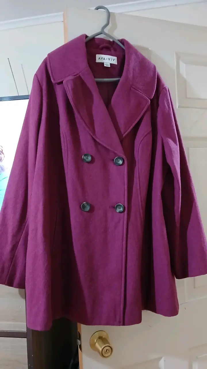 Abrigo Fucsia oscuro