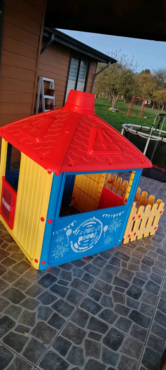 Casita infantil plástica multicolor - 1