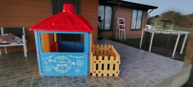 Casita infantil plástica multicolor - 2