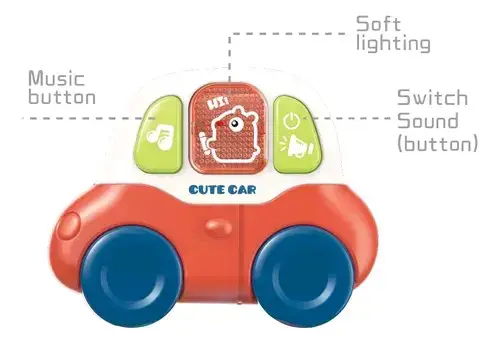 Auto musical para bebés - 4