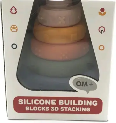 Juguete apilable de silicona - miniatura 5