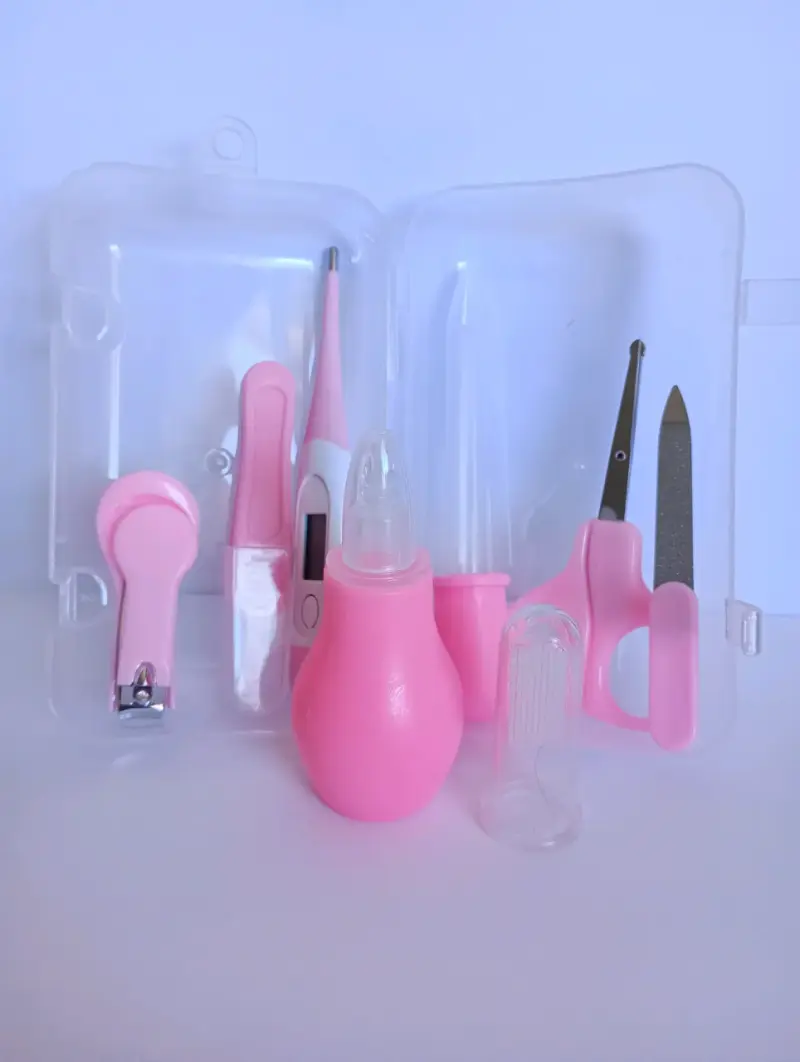 Set cuidado bebé rosado - 1