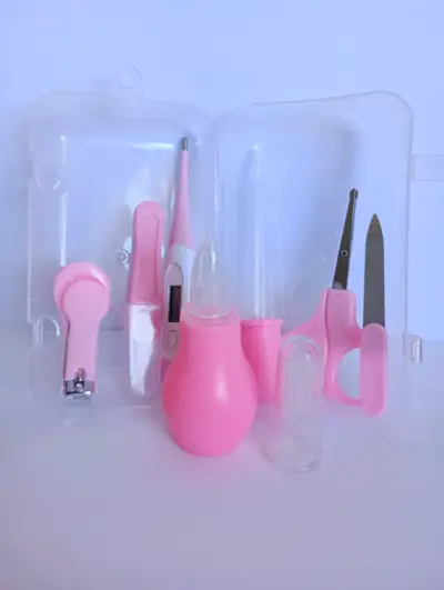 Set cuidado bebé rosado - miniatura 1