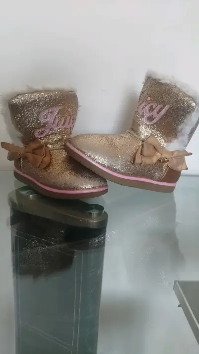 Botas doradas con peluche Juicy - miniatura 4