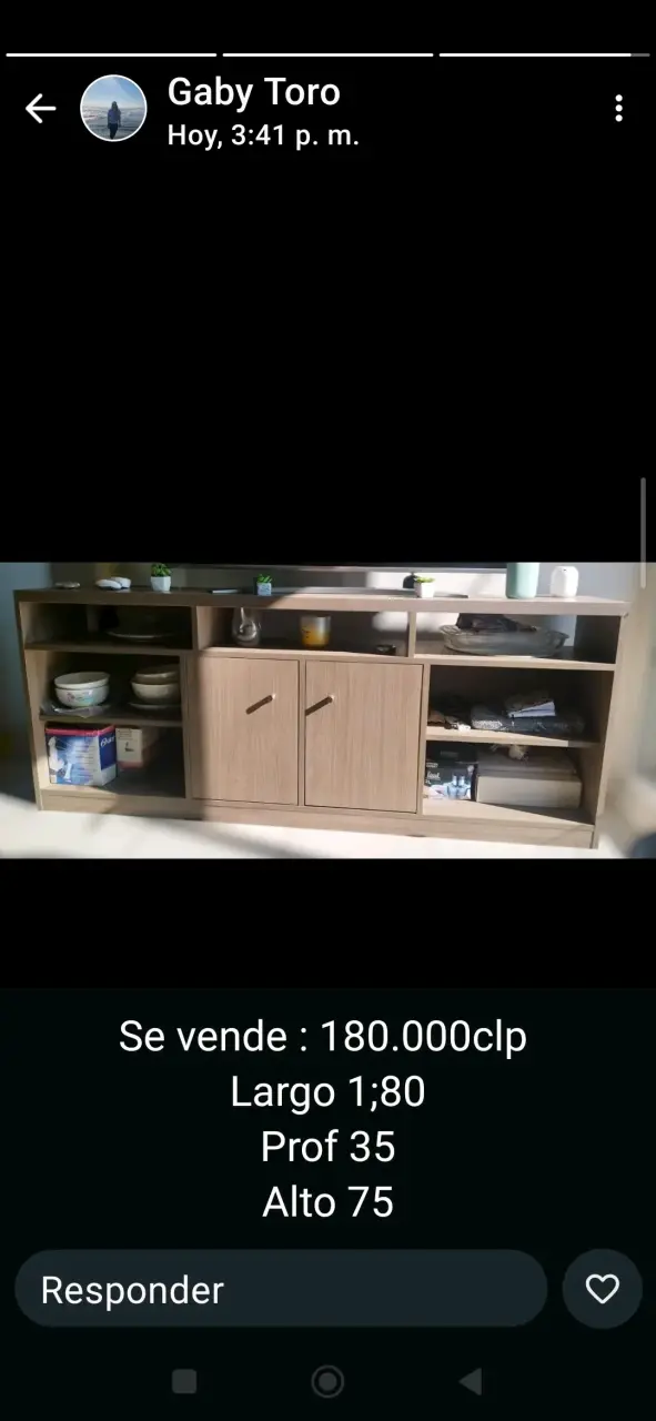 Mesa de TV moderna MDF - 2