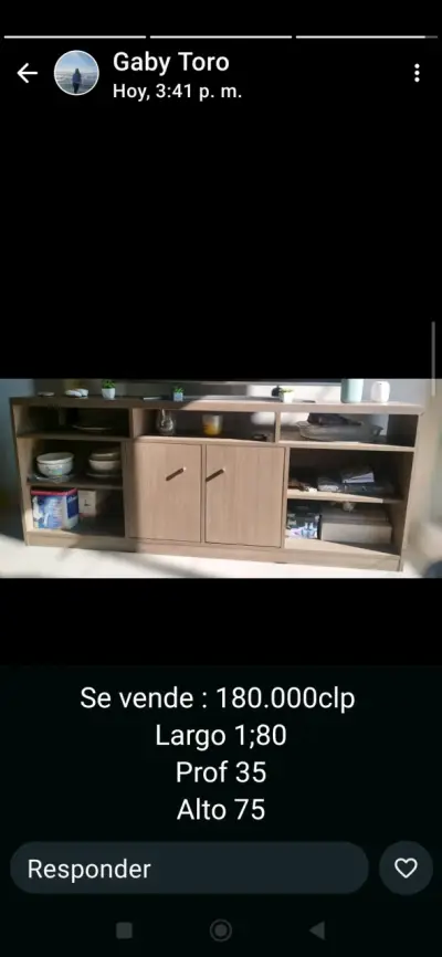 Mesa de TV moderna MDF - miniatura 2
