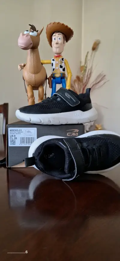 Zapatillas deportivas negras niño - miniatura 3