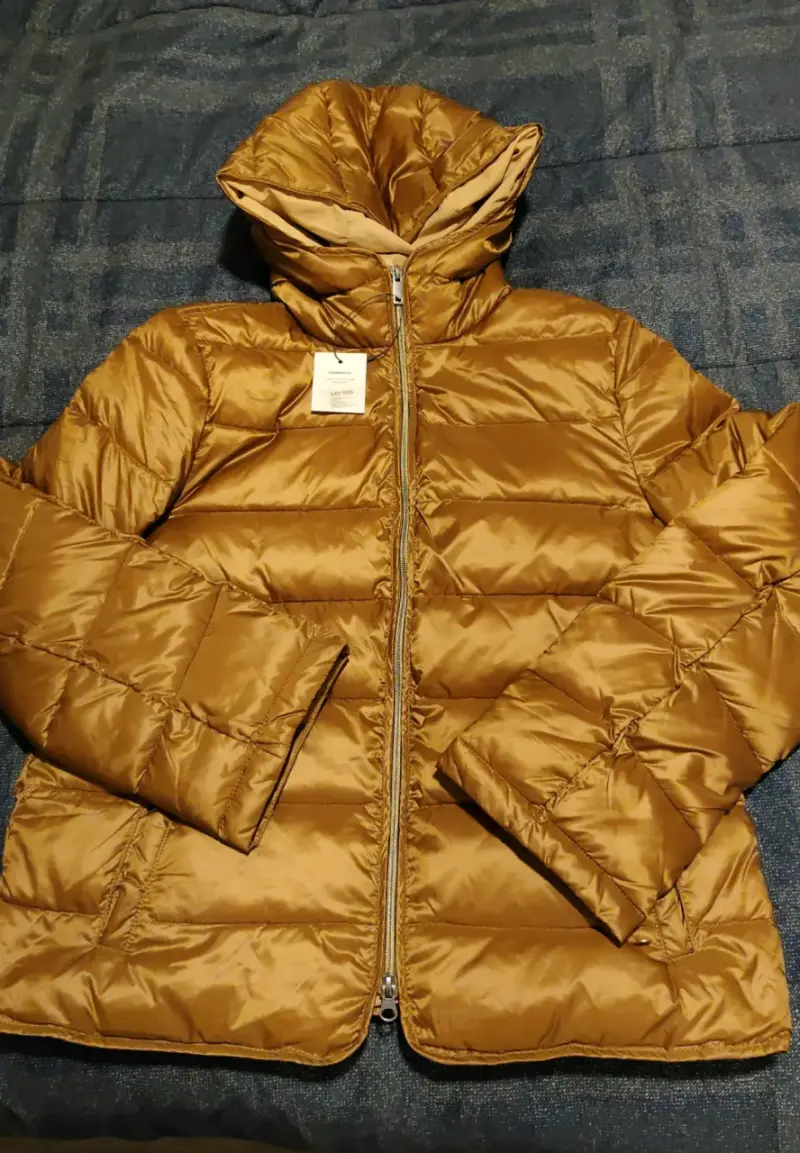 Chaqueta acolchada marrón - 1