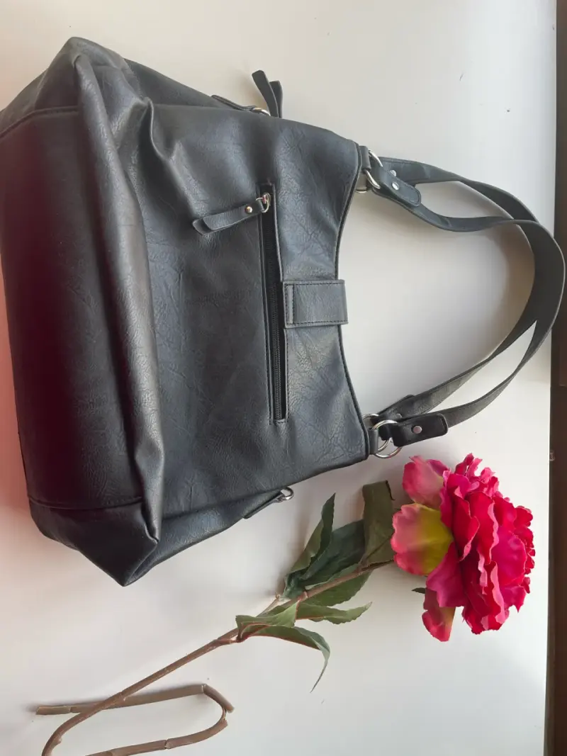 Cartera negra grande - 2
