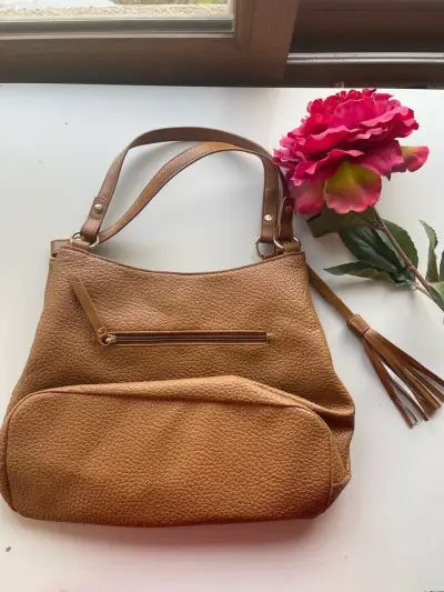 Cartera de cuero marrón - miniatura 2