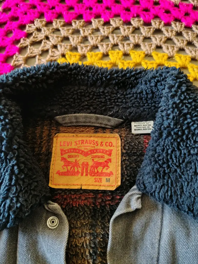 Chaqueta de mezclilla gris - 3