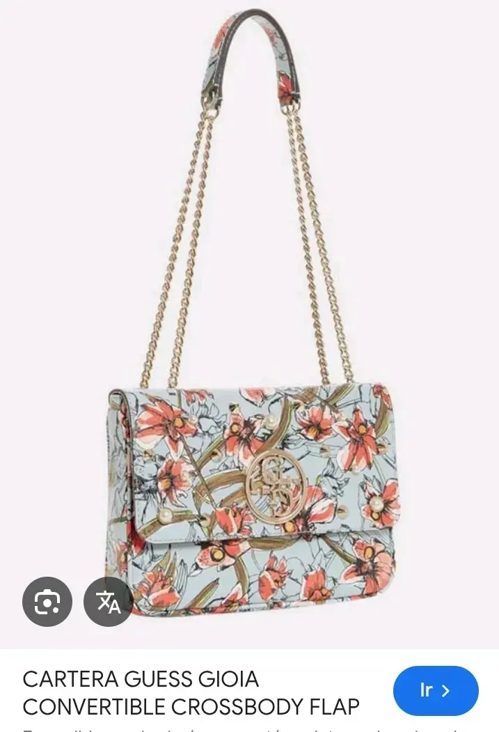 Cartera floral convertible Guess - 1