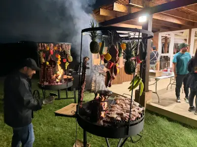 Parrilla asador de estructura metálica - miniatura 4