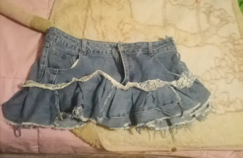 '- Falda de jeans! '- - 1