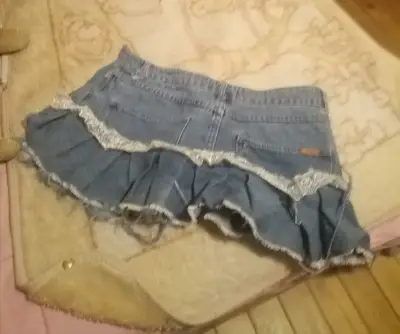 '- Falda de jeans! '- - miniatura 3