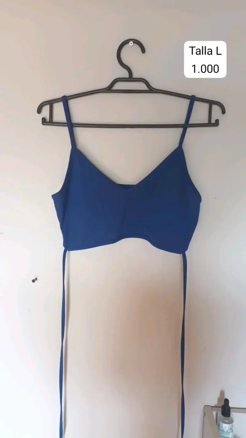 Tops con tiritas a la cintura - 2