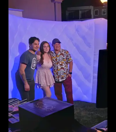Photobooth inflable LED - miniatura 4