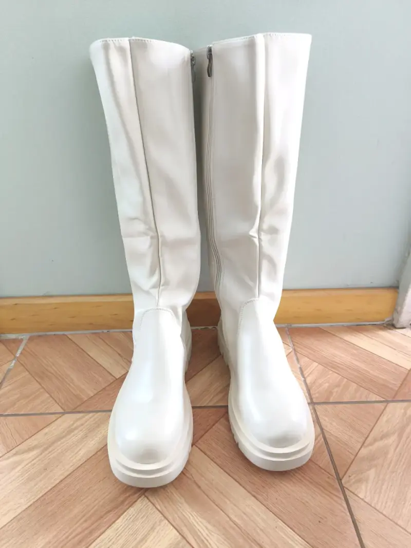 Botas blancas de mujer - 3