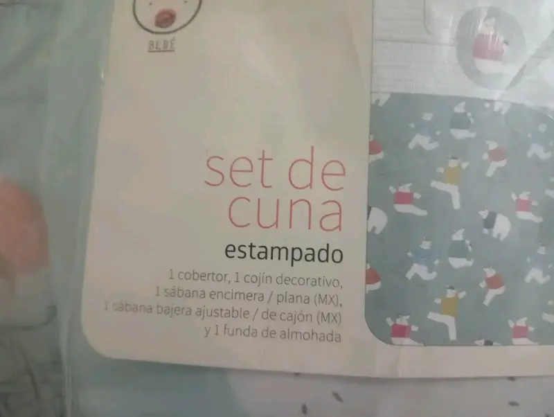 Set de cuna estampado - 2