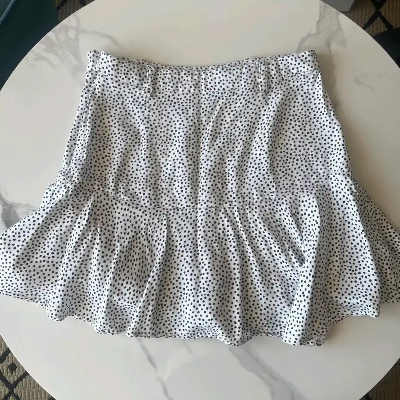 Falda Blanca Puntos M Index - 3