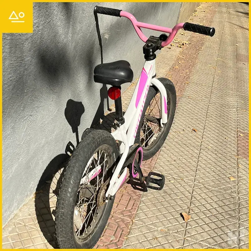 Bicicleta infantil Specialized rosada - 6