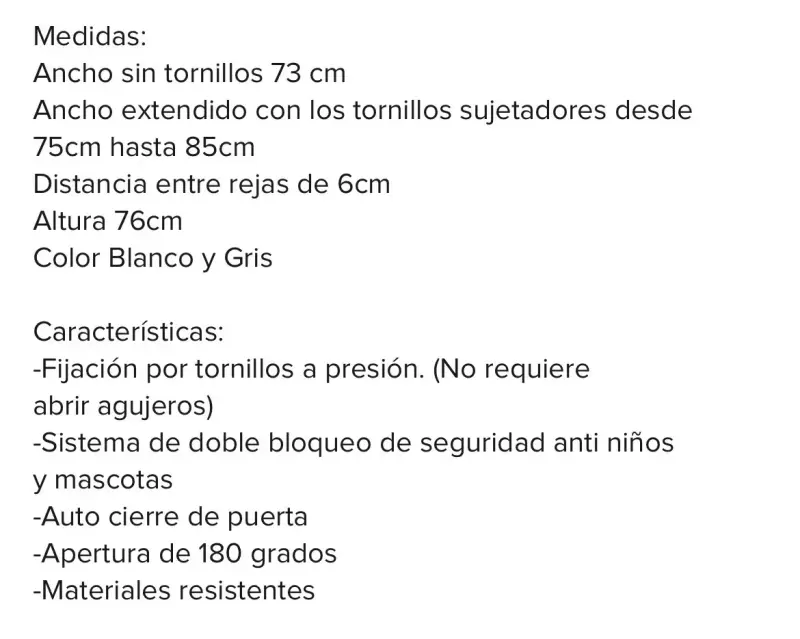 Reja de seguridad para niños - 2