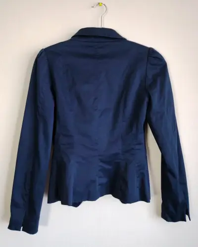 Blazer H&M Azul Marino 36 - miniatura 2