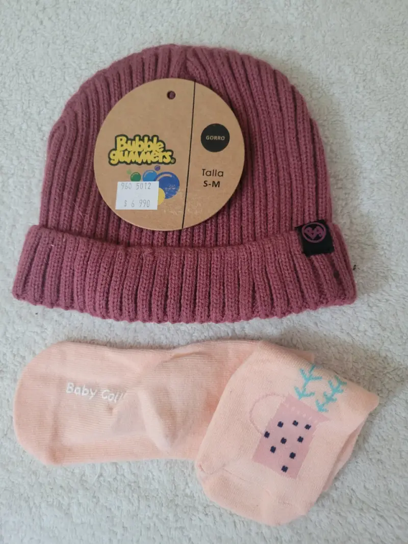 Gorro rosado Bubble Gummers
