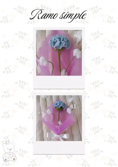 Flores a crochet - miniatura 2