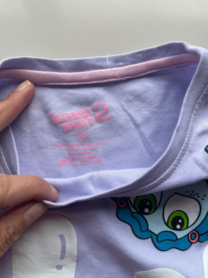 Polera infantil INTENSAMENTE - 3